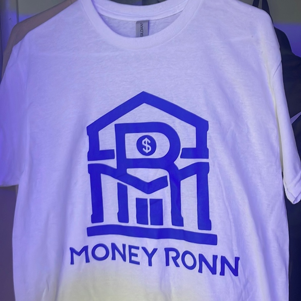 White T-Shirt with Logo